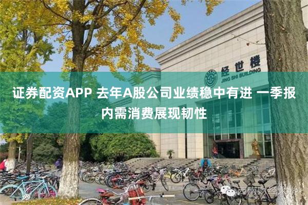 证券配资APP 去年A股公司业绩稳中有进 一季报内需消费展现韧性