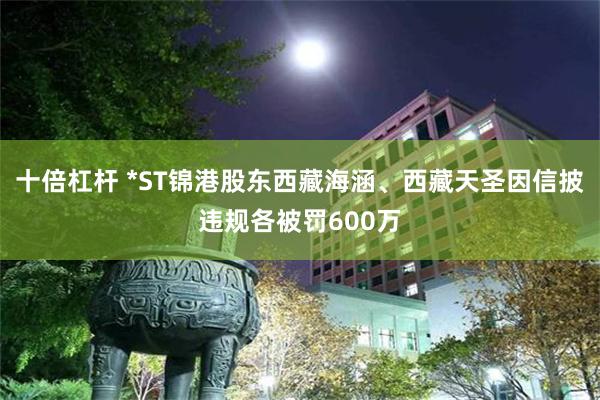十倍杠杆 *ST锦港股东西藏海涵、西藏天圣因信披违规各被罚600万